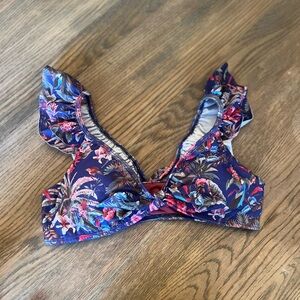 OndadeMar Tropical Print Bikini Top